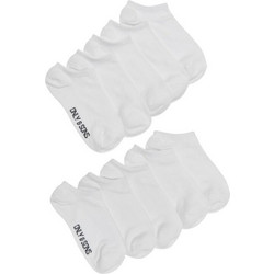 Only & Sons Brody Ανδρικές Κάλτσες Σοσόνια Λευκές 10Pack 22028445