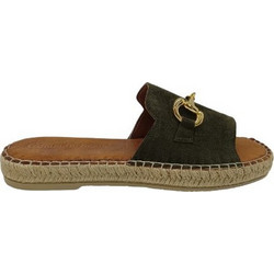 Commanchero Γυναικεία Σανδάλια Suede Μαύρα 5975-4213