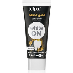 Tolpa On White Black Gold Οδοντόκρεμα για Λεύκανση Ενεργού Άνθρακα 20ml