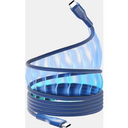 Statik MAGSTACK Pro Braided USB-C to USB-C 100W 1m Navy Blue PUP-0550-3FT-NVY