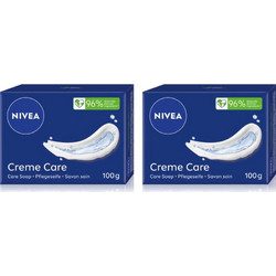 Nivea Creme Care Σαπούνι 2x100gr
