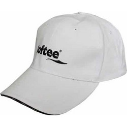 Softee Καπέλο Jockey Υφασμάτινο Λευκό 7850030-1