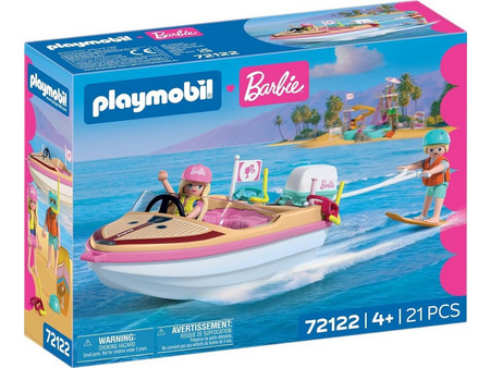 Playmobil Barbie Ταχύπλοο Σκάφος για 4+ Ετών 72122