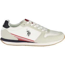 U.S. Polo Assn. Ανδρικά Sneakers Μπεζ HAPPY002M6YH1-WHIDBL