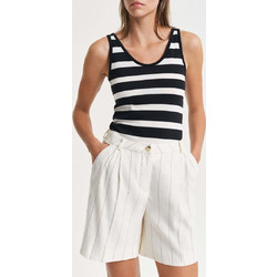 Gant Γυναικείο Καλοκαιρινό Top Μαύρο 3GW4200559