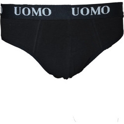 Uomo Ανδρικό Σλιπ Βαμβακερό Μαύρο UD014UO