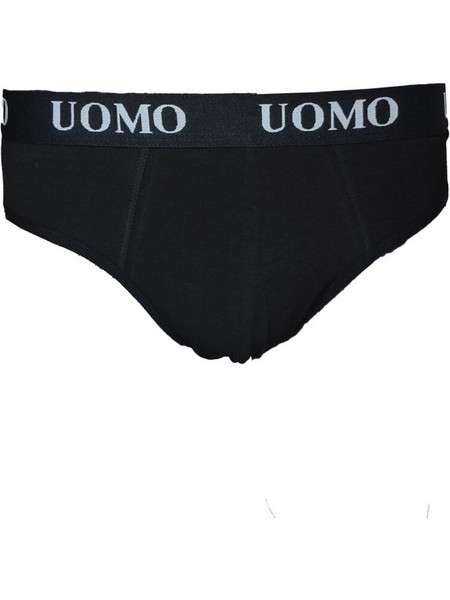 Uomo Ανδρικό Σλιπ Βαμβακερό Μαύρο UD014UO