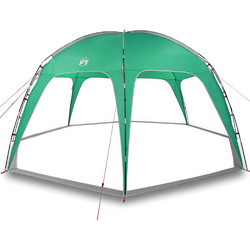 vidaXL Τέντα Παραλίας Πράσινη 525x525x255cm 4100644