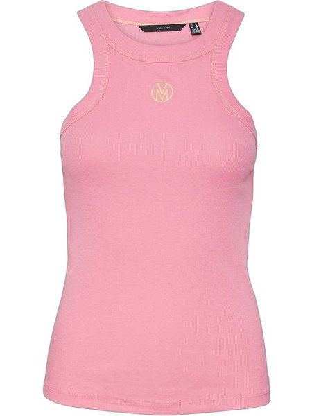 Vero Moda Γυναικείο Καλοκαιρινό Top Ριπ Φούξια 10305648