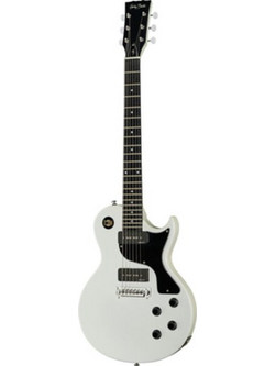 Harley Benton SC-Special Ηλεκτρική Κιθάρα Single Cut με Μαγνήτες SS & Ταστιέρα Amaranth Faded White