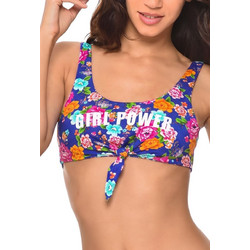 Banana Moon Bikini Top Μπουστάκι Floral Πολύχρωμο NOUO-SUNBAY-HUG56