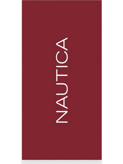 Nautica Πετσέτα Θαλάσσης Κόκκινη 80x160cm 040387