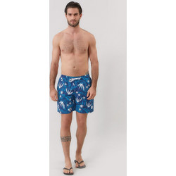 Admiral Macao Ανδρικό Μαγιό Σορτς με Σχέδια Royal Blue 1021540015