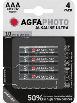 AgfaPhoto Alkaline Ultra AAA 4τμχ