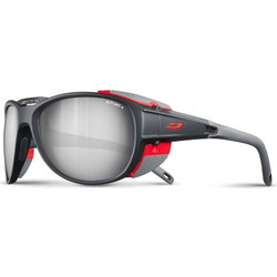 Julbo EXPLORER 497 Ανδρικά Γυαλιά Ηλίου Aviator Κοκάλινα Μαύρα με Γκρι Φακό