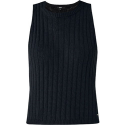 Mexx Γυναικείο Καλοκαιρινό Top Ριπ Μαύρο MF006607141W