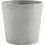 Ecopots Amsterdam 50 Γλάστρα Στρογγυλή Πλαστική Γκρι Λευκή 60x56cm 31635-4646