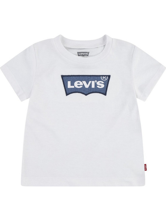 Levi's Παιδικό T-Shirt Κοντομάνικο Λευκό Μπλε 9EM318-WIT