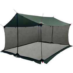 vidaXL Τέντα Παραλίας Χακί 340x260x220cm 42028566