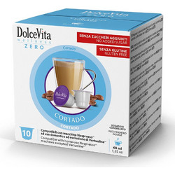 Dolce Vita Κάψουλες Espresso Cortado Συμβατές με Μηχανή Nespresso 10τμχ