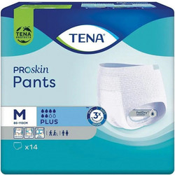 Tena Proskin Pants Plus Medium Πάνες Βρακάκι Ακράτειας 6 Σταγόνες 14τμχ