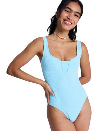 Roxy Palm Dreams Ολόσωμο Μαγιό Γαλάζιο ERJX103800-GCZ1