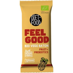Diet Food Feel Good Vegan Bar Fruit & Prebiotics 35gr