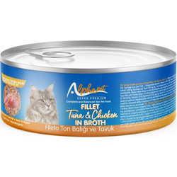 Alphapet Super Premium Adult Grain Free with Tuna & Chicken in Broth 70gr