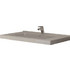 Possina Estoril Ένθετος Νιπτήρας Μπάνιου Πορσελάνης 61x35x5cm Λευκός 16844729