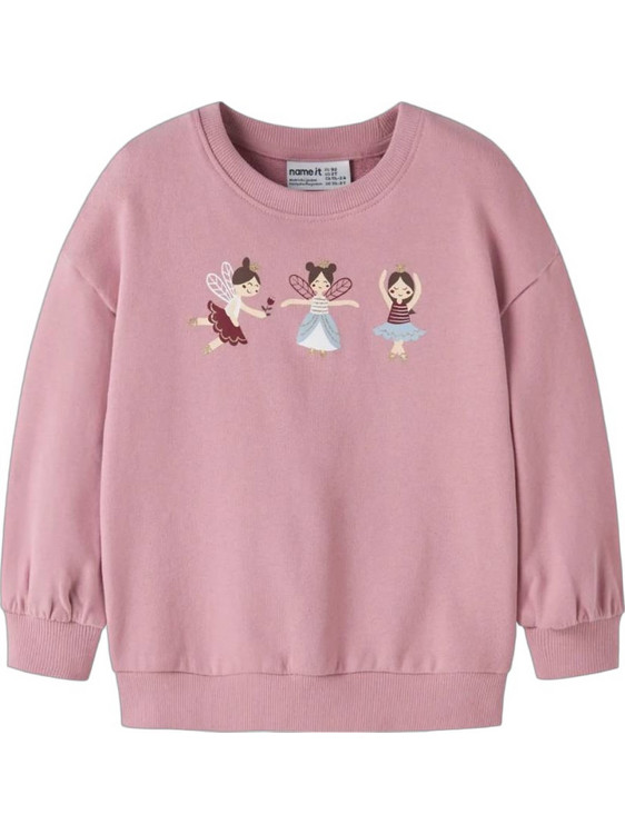 Name It Lilas Fairies Παιδικό Φούτερ Ροζ 13246331