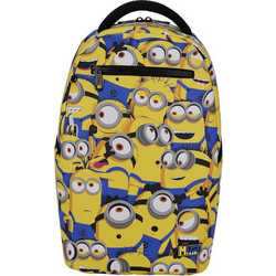Must Minions Σχολική Τσάντα Πλάτης Δημοτικού Κίτρινη 504222