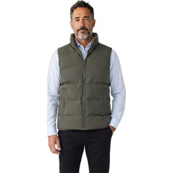 Ben Tailor Αμάνικο Ανδρικό Μπουφάν Puffer Χακί BENT.1847