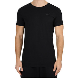 4F Ανδρικό Αθλητικό T-Shirt Μαύρο 4FWMM00TTSHM3340-20S