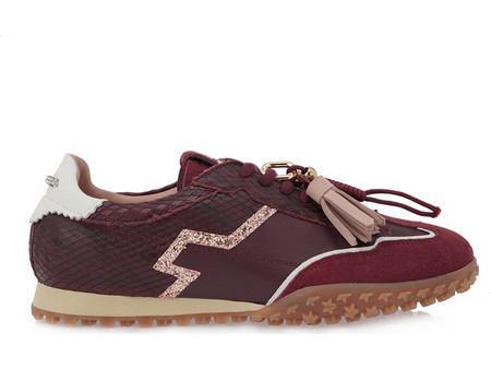 Gio+ Γυναικεία Sneakers Μπορντό CIELO44