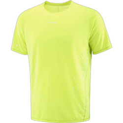 Salomon Lime Ανδρικό Αθλητικό T-Shirt Lime LC2751000