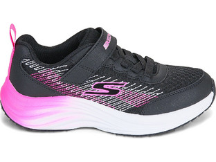 Skechers Παιδικά Sneakers Μαύρα Φούξια 304210L-BKHP