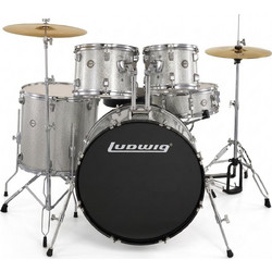 Ludwig Accent Fuse Silver Sparkle