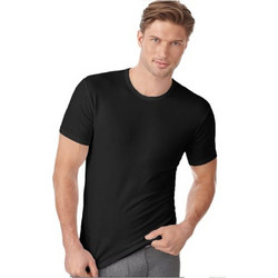 FMS Κοντομάνικο Ανδρικό Φανελάκι Βαμβακερό Μαύρο 62BIMEN002-0002
