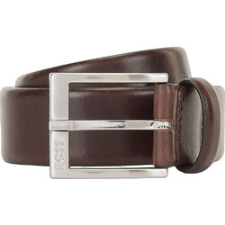Hugo Boss ErronSz35 Ανδρική Ζώνη Δερμάτινη Σοκολατί 50471170-203