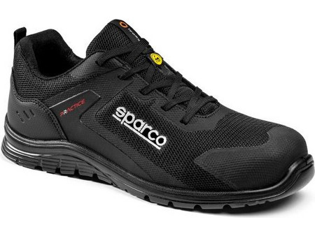 Sparco Practice Advanced Kyffin Αθλητικά Παπούτσια Ασφαλείας S1PS Μαύρα