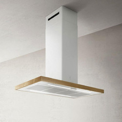 Elica BIO ISLAND WH/A/120X53 PRF0148081A Απορροφητήρας Νησίδα-Οροφής 120cm Λευκός