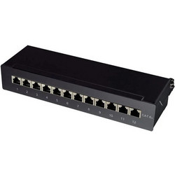 LogiLink NP0019B Ethernet Patch Panel Rack 1U 19" 12 Θυρών Cat.6a
