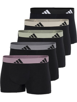 Adidas Active Flex Ανδρικά Μποξεράκια Σετ 5Pack Μαύρα 4AM019-912
