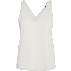 Vero Moda Γυναικείο Καλοκαιρινό Top Εκρού 10304815