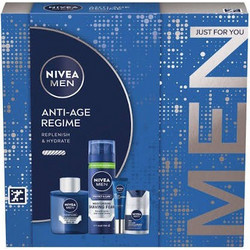 Nivea Men Cream 50ml + Eye Cream 15ml + Shave Balm 100ml + Shaving Foam 200ml