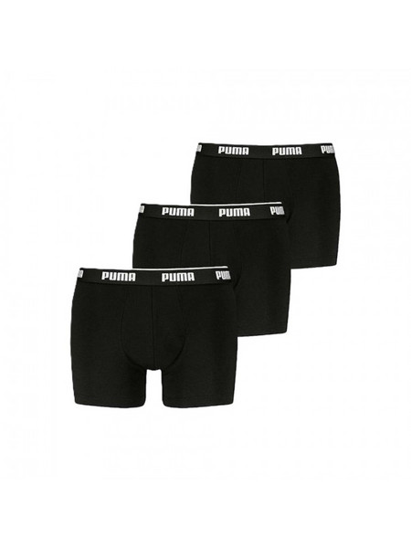 Puma Ανδρικά Μποξεράκια Σετ 3Pack Μαύρα 947130-03