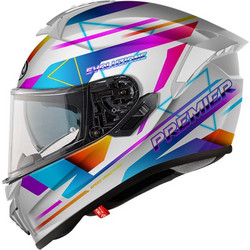 Premier Evoluzione RT8 Blue White Κράνος Μηχανής Full Face 1520gr