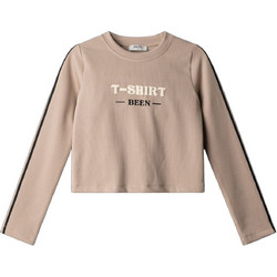 Ebita Παιδικό T-Shirt Μακρυμάνικο Μπεζ 267023