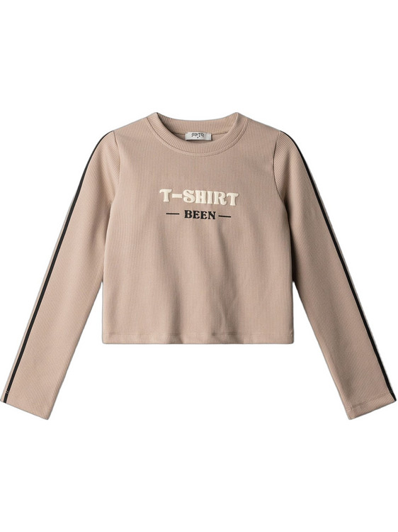 Ebita Παιδικό T-Shirt Μακρυμάνικο Μπεζ 267023