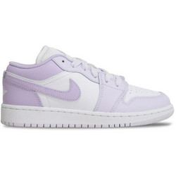 Jordan Air Jordan 1 Παιδικά Sneakers Λευκά Λιλά 553560-502